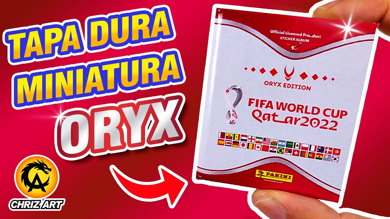 🚨 Tutorial MINI Álbum Completo Tapa Dura ORYX SUIZA + Figuras Azul, Qatar 2022 Panini | CHRIZ ART