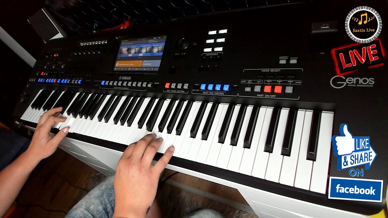 Magdalena - Kis Lech Stawski (Gemini) MEGA HIT PRZEBOJE LAT 90's (Szatix Live) Yamaha Genos