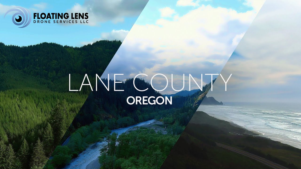 Lane County From an Autel Evo II