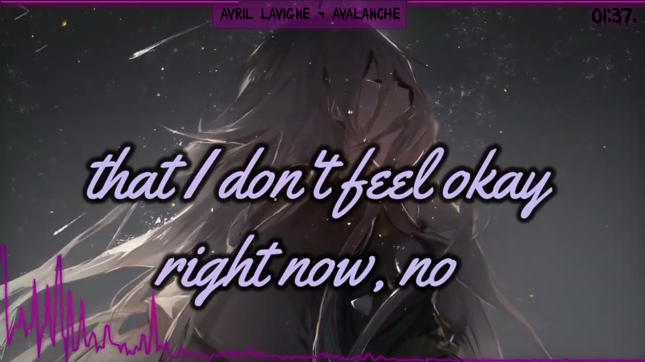 Nightcore - Avalanche  (Avril Lavigne/Lyrics)