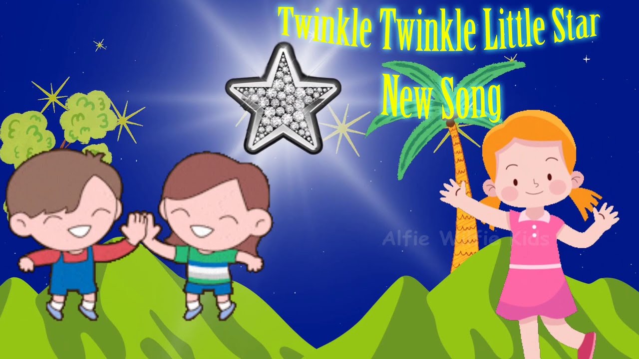 Twinkle Twinkle little Star |Small Children Nursery Song | Pre KG School-Song
