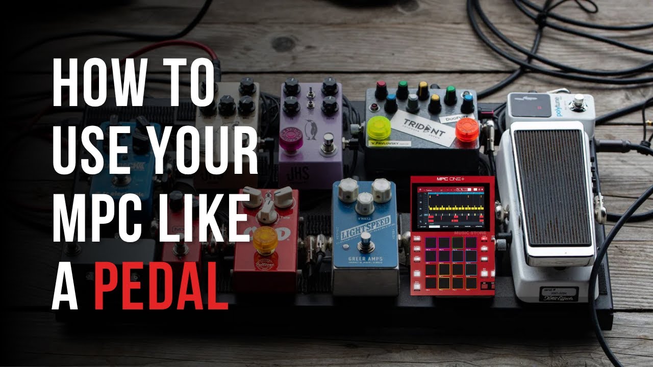 How to Use Your MPC as a Boutique FX Pedal | G.A.S. Therapy!