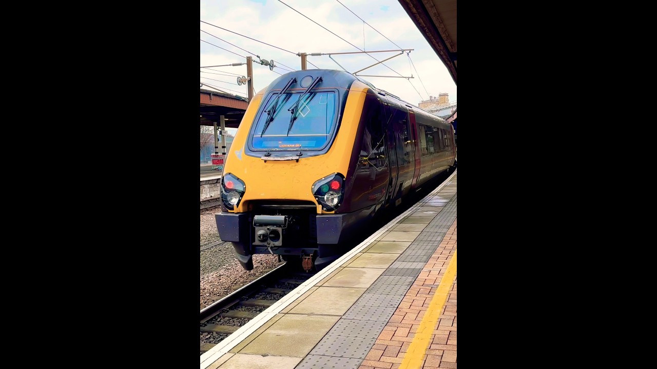 Cross Country X At York, North Yorkshire 