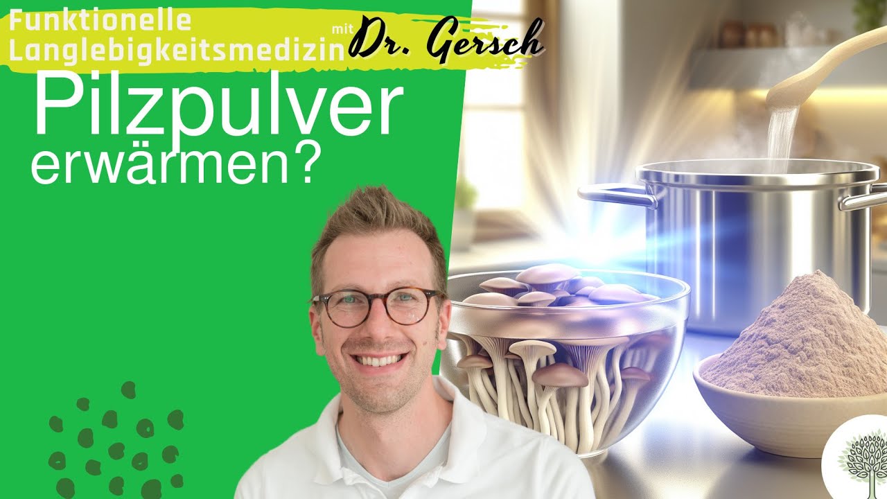 Pilzpulver als Proteinquelle erhitzen?
