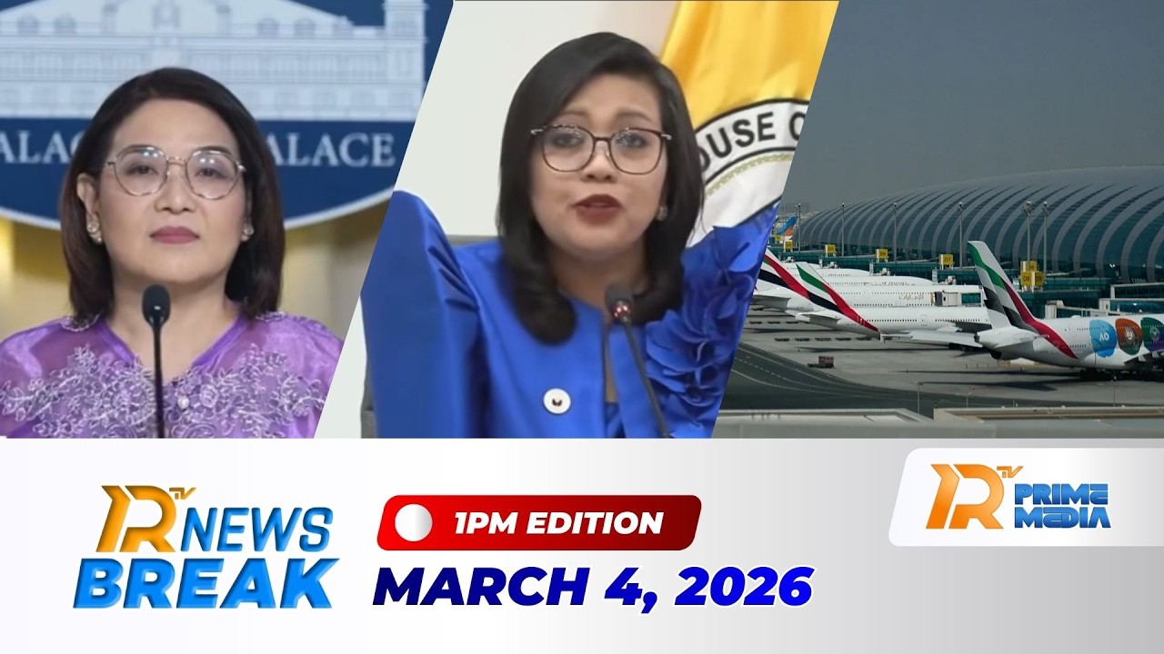 Paliparan sa UAE, Bahagyang Nagbukas | PRTV NewsBreak