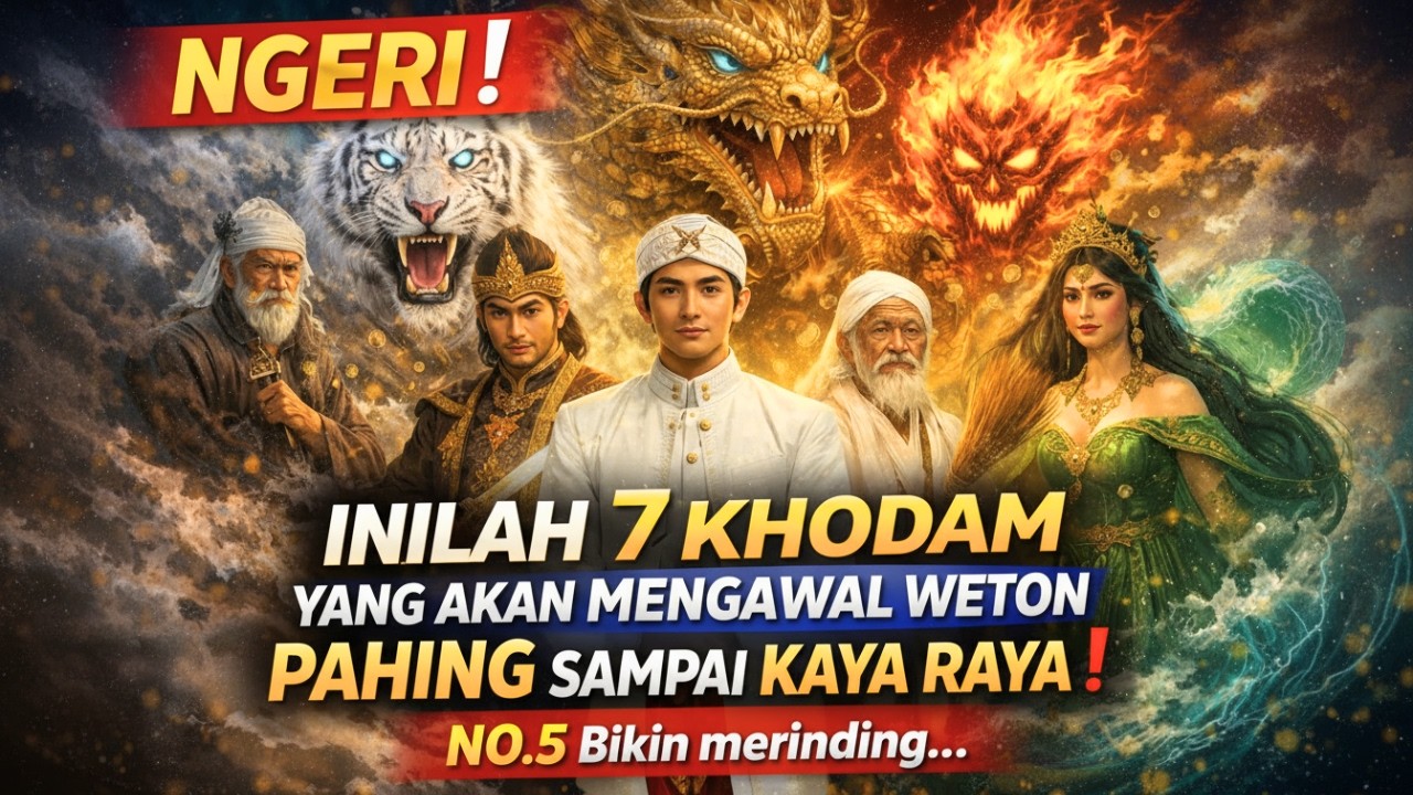 NGERI ! 7 Khodam pengawal WETON PAHING sampai KAYA RAYA ! Siapa saja sosoknya? Simak pembahasannya..