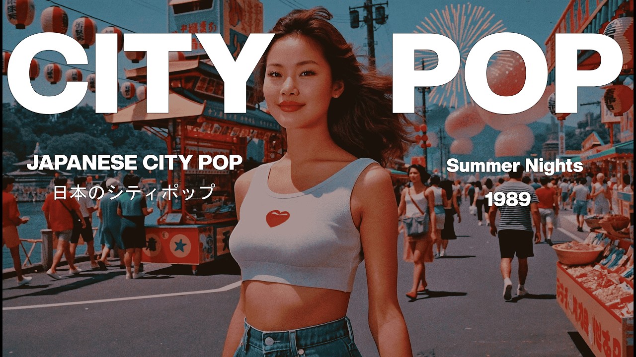 Japanese City Pop 1989 | Summer Nights in Japan 🎆✨ | 日本のシティポップ