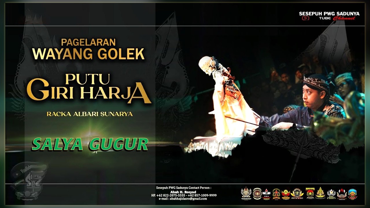 WAYANG GOLEK PUTU GIRI HARJA RAKA ALBARI SUNARYA LAKON SALYA GUGUR
