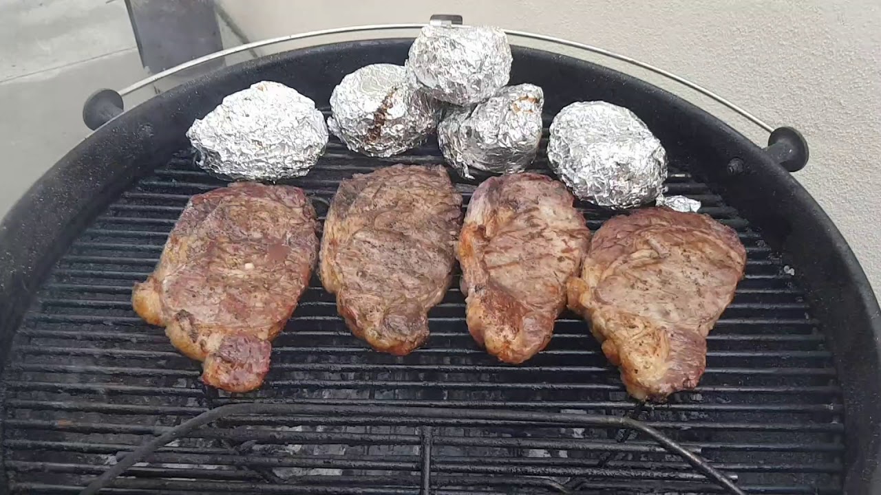 Rib Eye a fuego indirecto