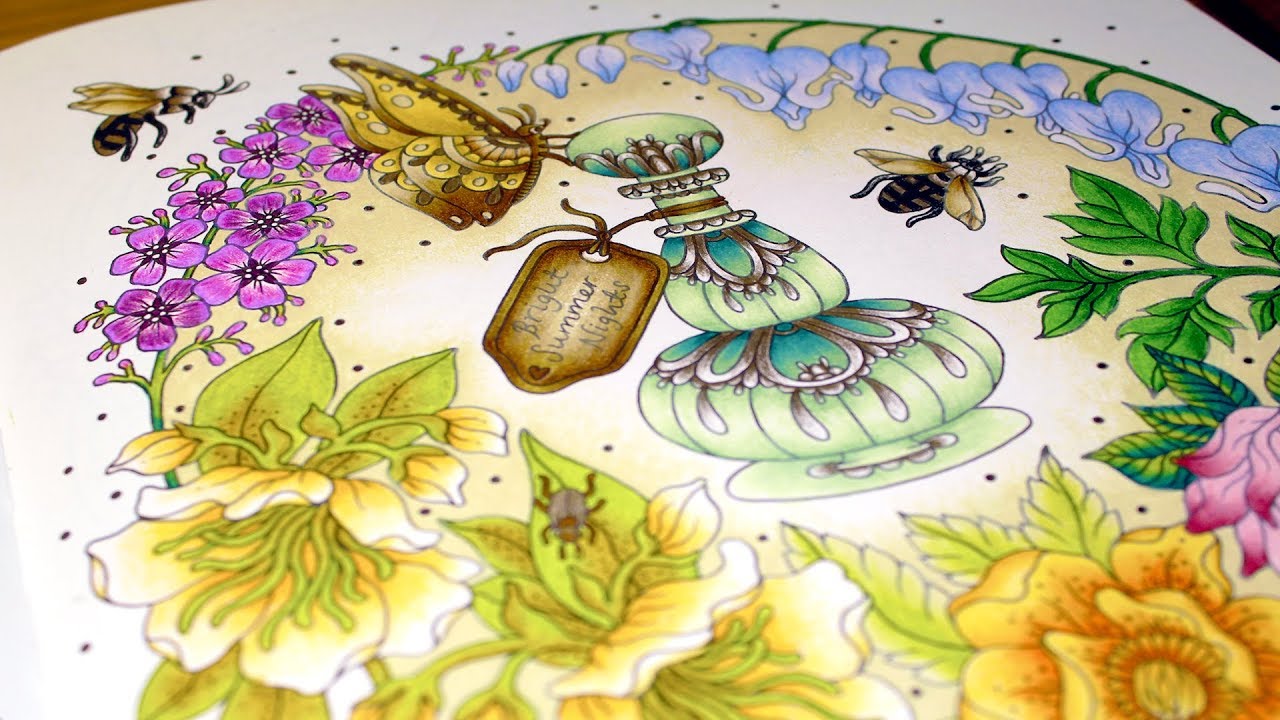 Bright Summer Nights ( Prismacolor only) | Seasons | Hanna Karlzon