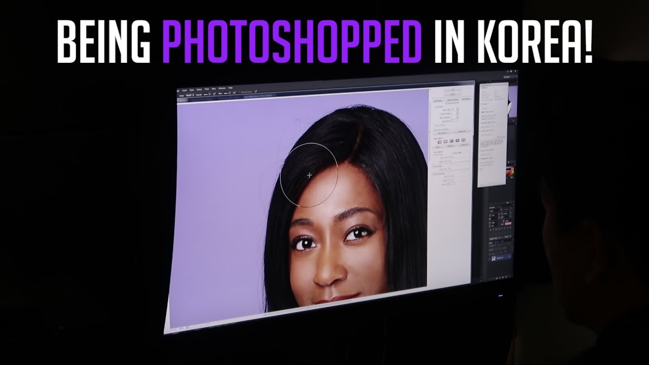 Got my Picture Photoshopped in Korea and WOW! HE CHANGED A LOT OF THINGS!!!
