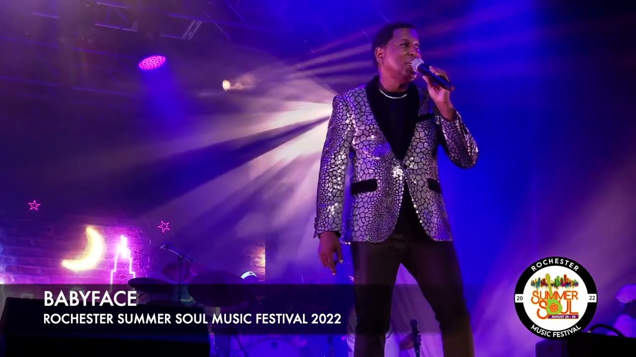 BABYFACE | ROCK WIT'CHA | ROCHESTER SUMMER SOUL MUSIC  FESTIVAL 2022 #BABYFACE #ROCSUMSOULFEST