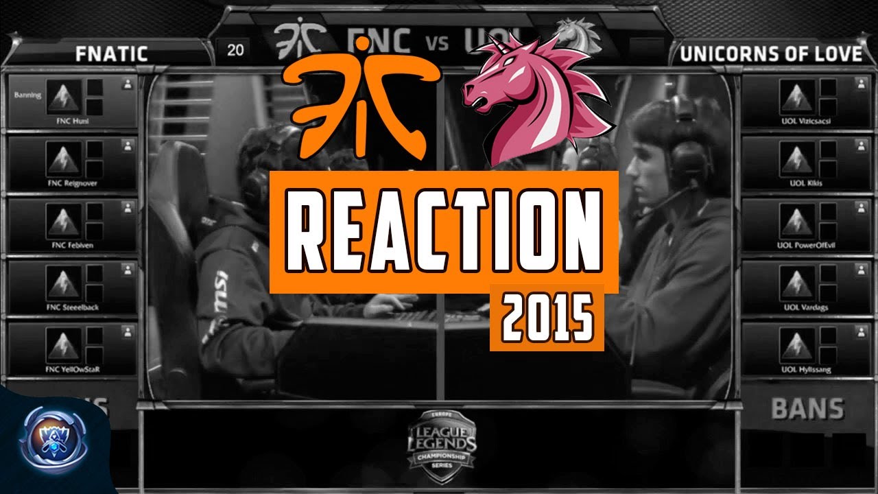 Fnatic Fan Reactions - UOL vs FNC | EU LCS Spring Split | League Esports | 2015