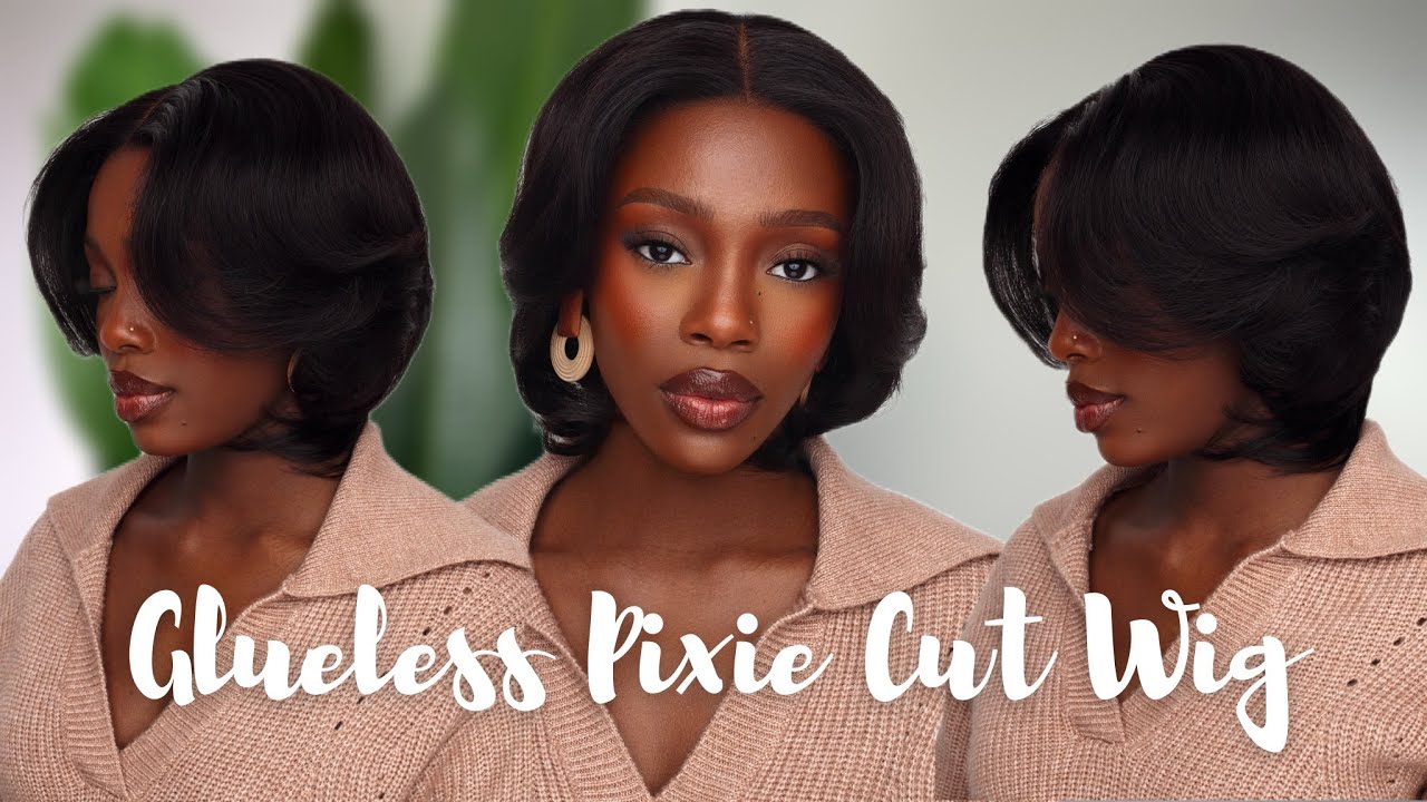 Hit or Miss? Glueless Pixie Cut Minimalist HD Lace Wig Ft Luvme Hair | Okemute Ugwuamaka