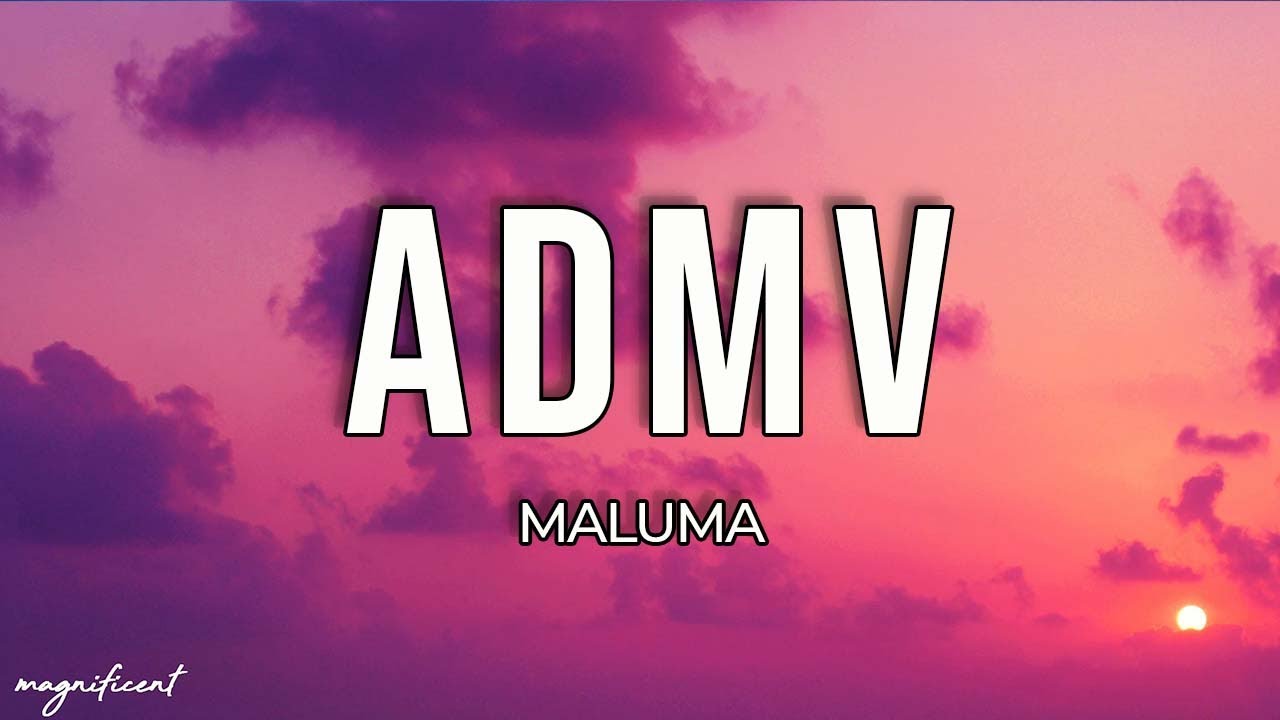 Maluma - ADMV (Versi&oacute;n Urbana) Letra/Lyrics 