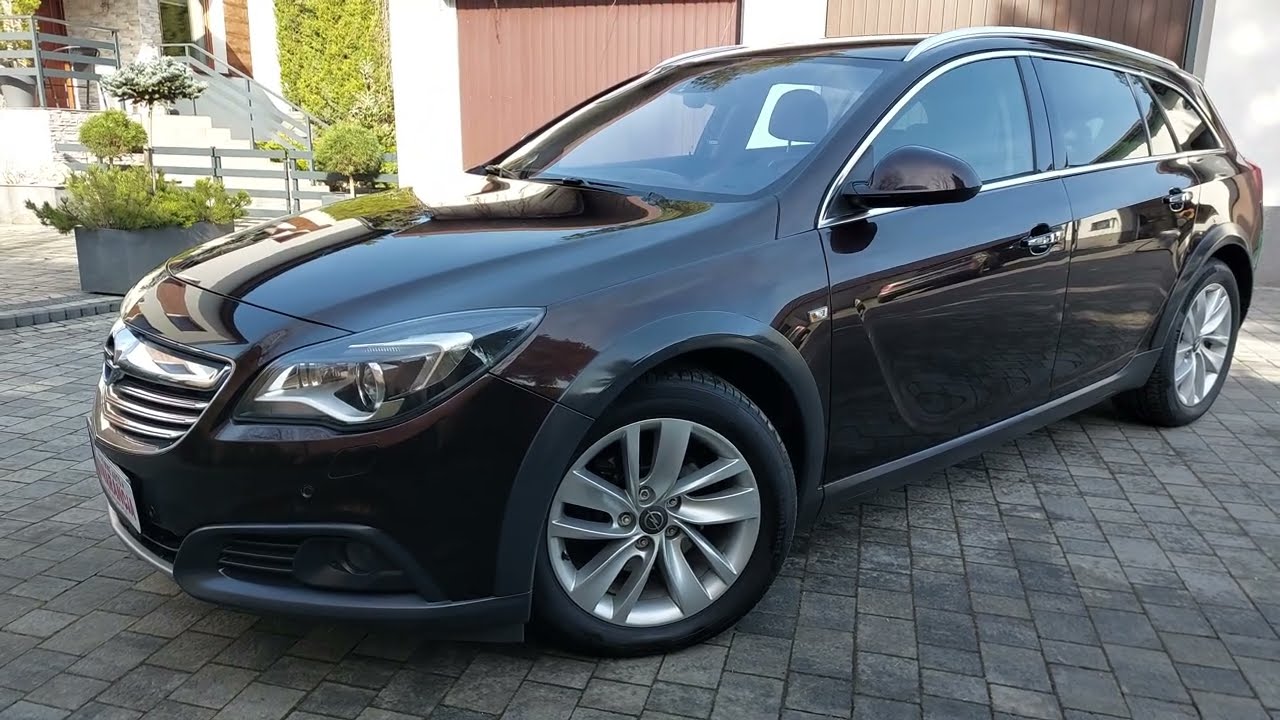 OPEL INSIGNIA WERSJA TOURER 4X4 ROK 2014 POJEMNOŚĆ 2,0 CDTI 160 KM