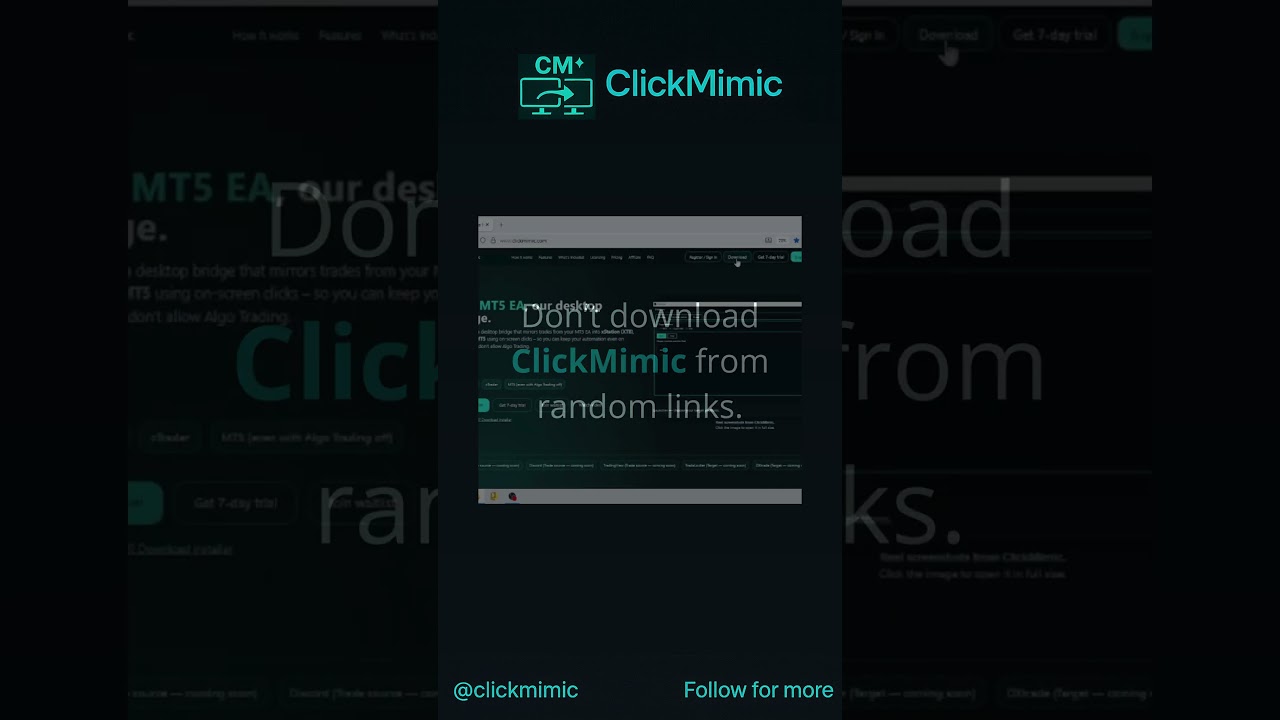 Download ClickMimic Safely (Avoid Random Links)