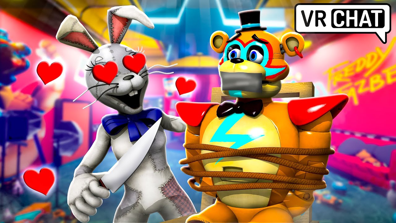Glamrock Freddy DATES VANNY?! in VRCHAT
