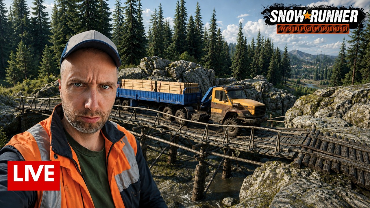 CZAS NA REMONT - SNOWRUNNER 🔴 NA ŻYWO #81