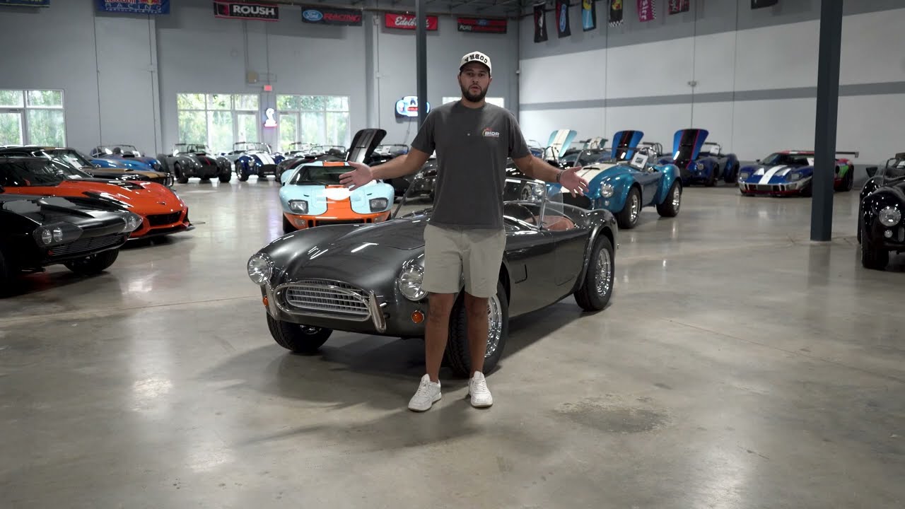 Superformance MKII Slab Side Cobra - Brande New Rolling Chassis Up For Auction - BIDR Auctions