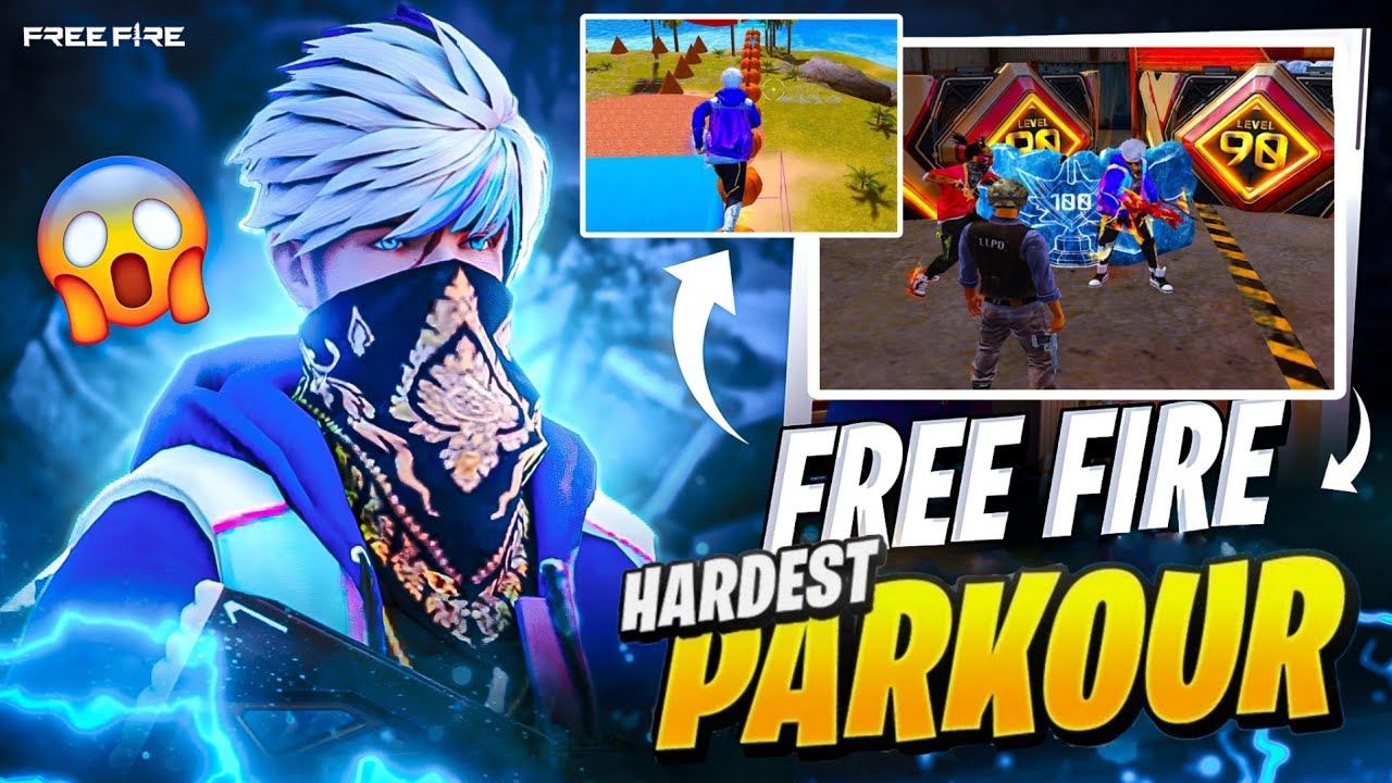 Free Fire Hardest Parkour 😱 Impossible Challenge Gone Worng 😭 Garena free fire