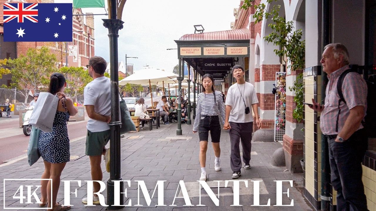 Western Australia's historic seaside city Fremantle | 4K