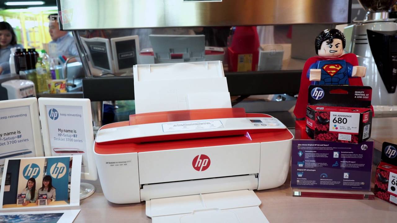 This is HP's world's smallest All-in-One Wireless Printer!