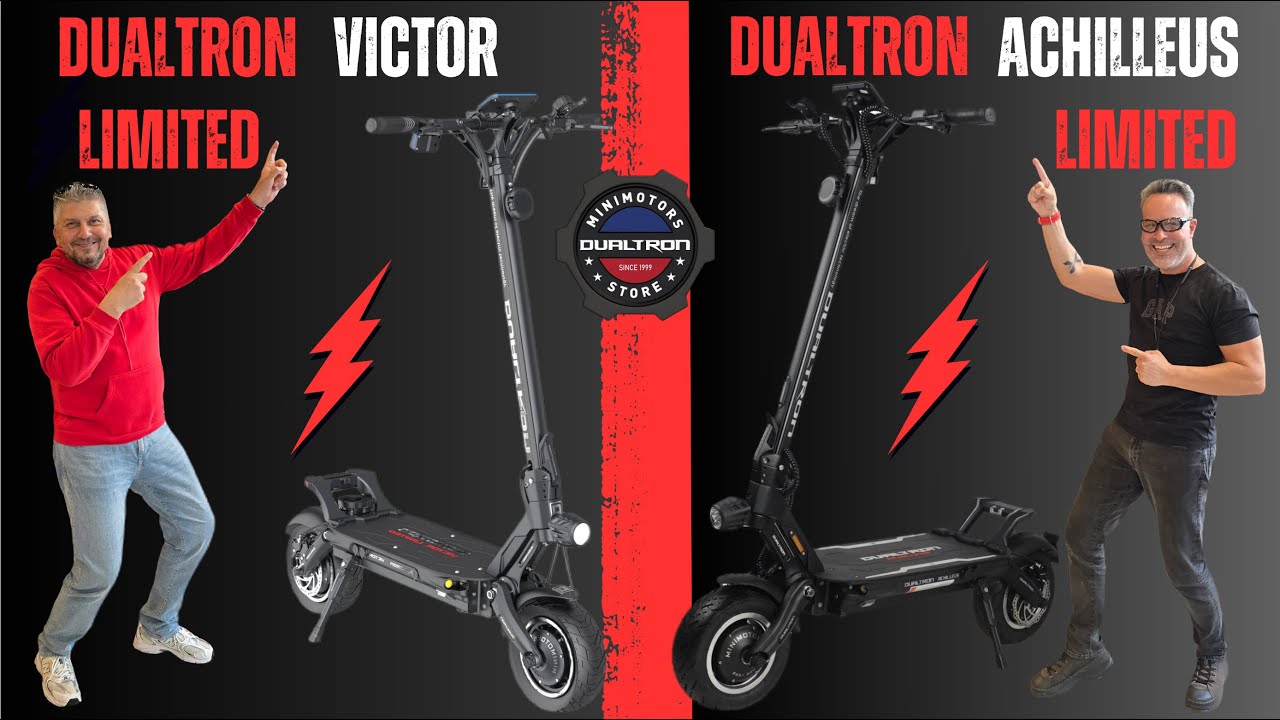 DUALTRON MAÇKA STORE KARŞILAŞTIRMA SERİSİ DUALTRON VICTOR LIMITED VS DUALTRON ACHILLEUS LIMITED