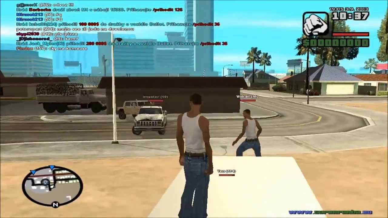 Brutální pařba s Vidrailem - GTA san andreas