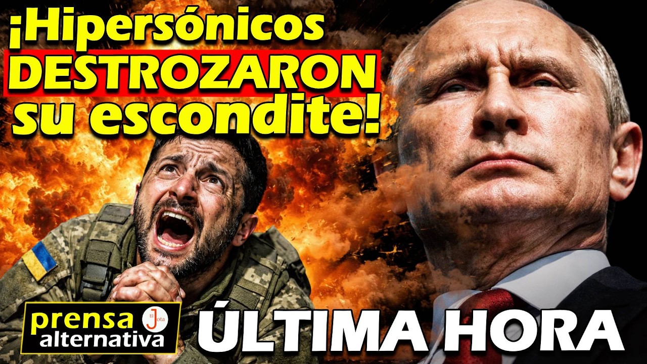 Búnker ultrasecreto arde cerca a Kiev! Rusia golpeó con los Zircon!
