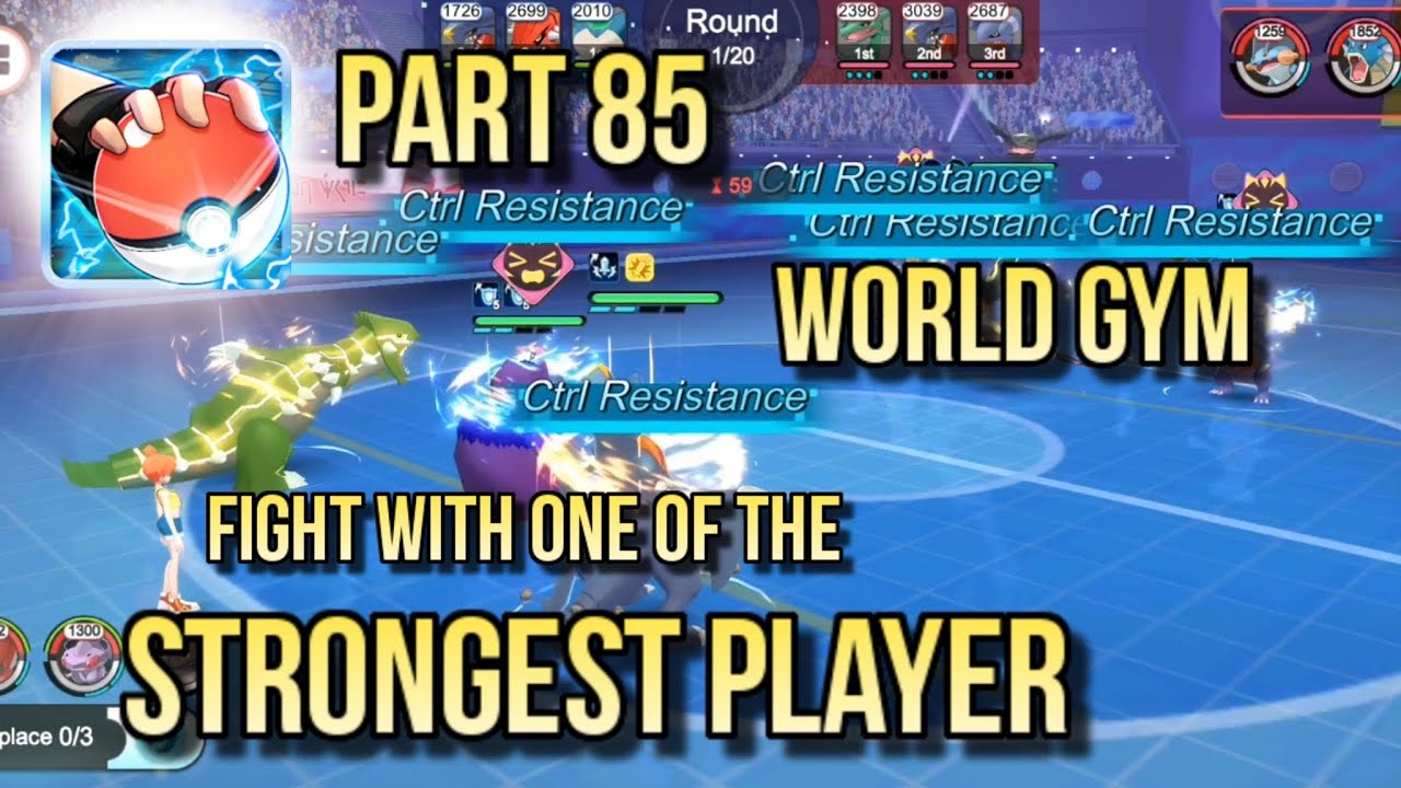 POKEVERSE WORLD GAMEPLAY PART 85 : WORLD GYM FIGHT WITH ONE OF THE STRONGEST PLAYER ! (sltpapi)