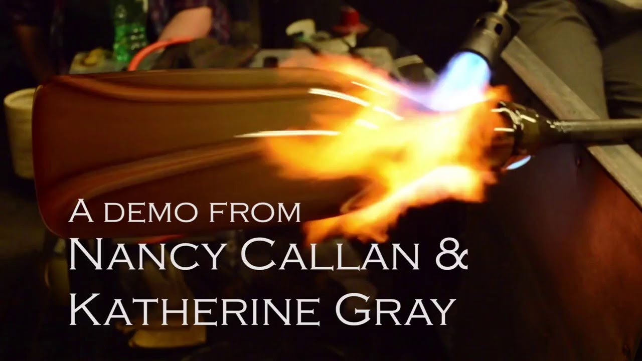 Visitng Artist Demonstration: Glass Blowers Nancy Callan and Katherine Gray