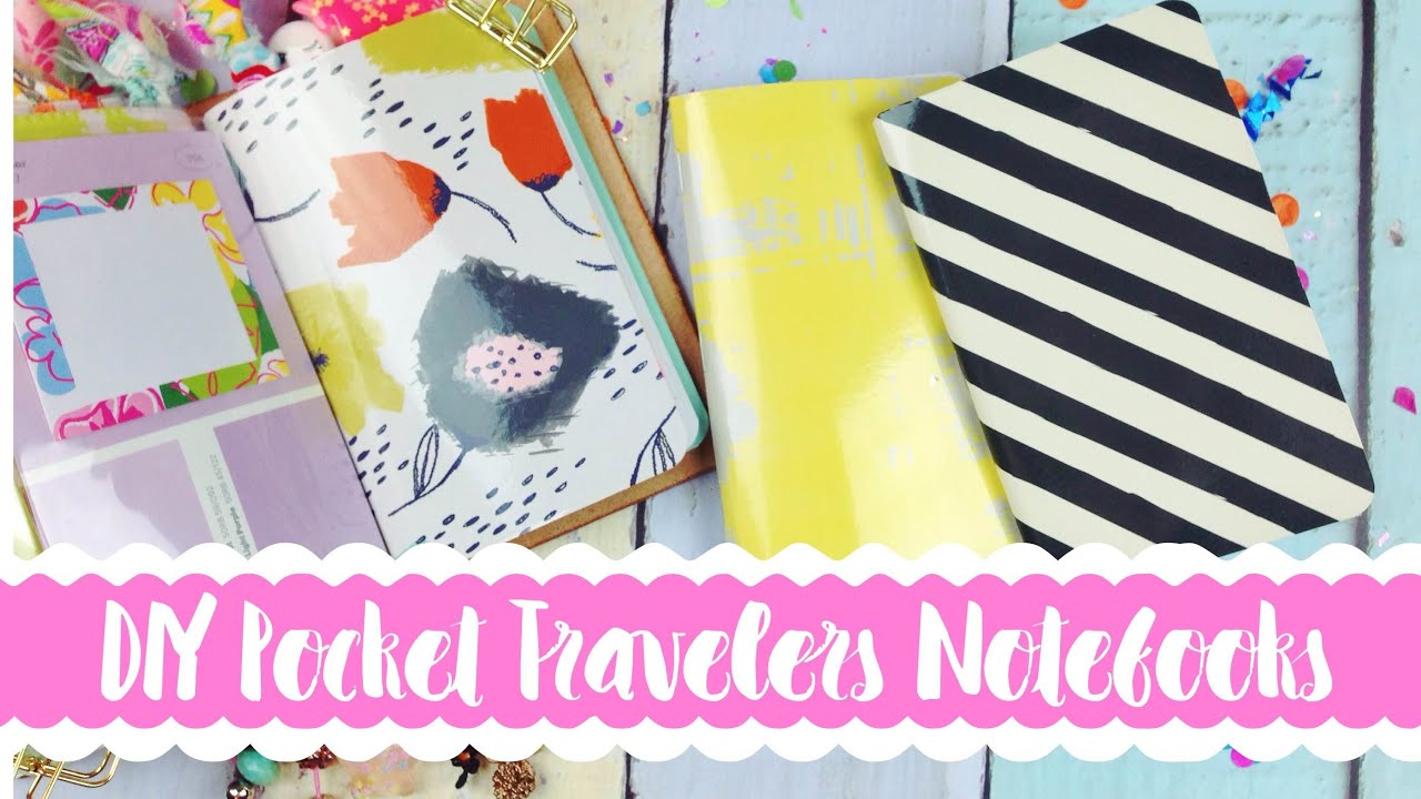 DIY Pocket Traveler Notebooks