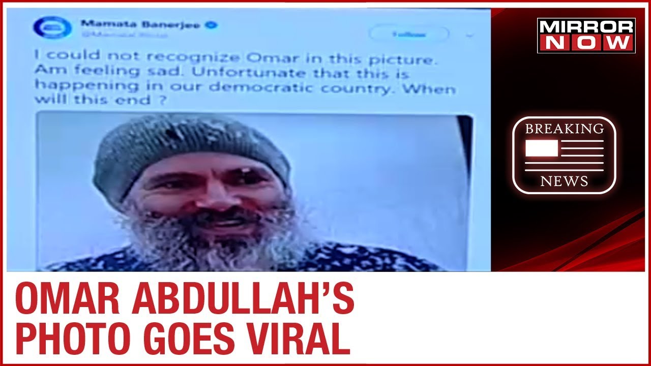 Former J&K CM Omar Abdullah's picture goes viral on the internet