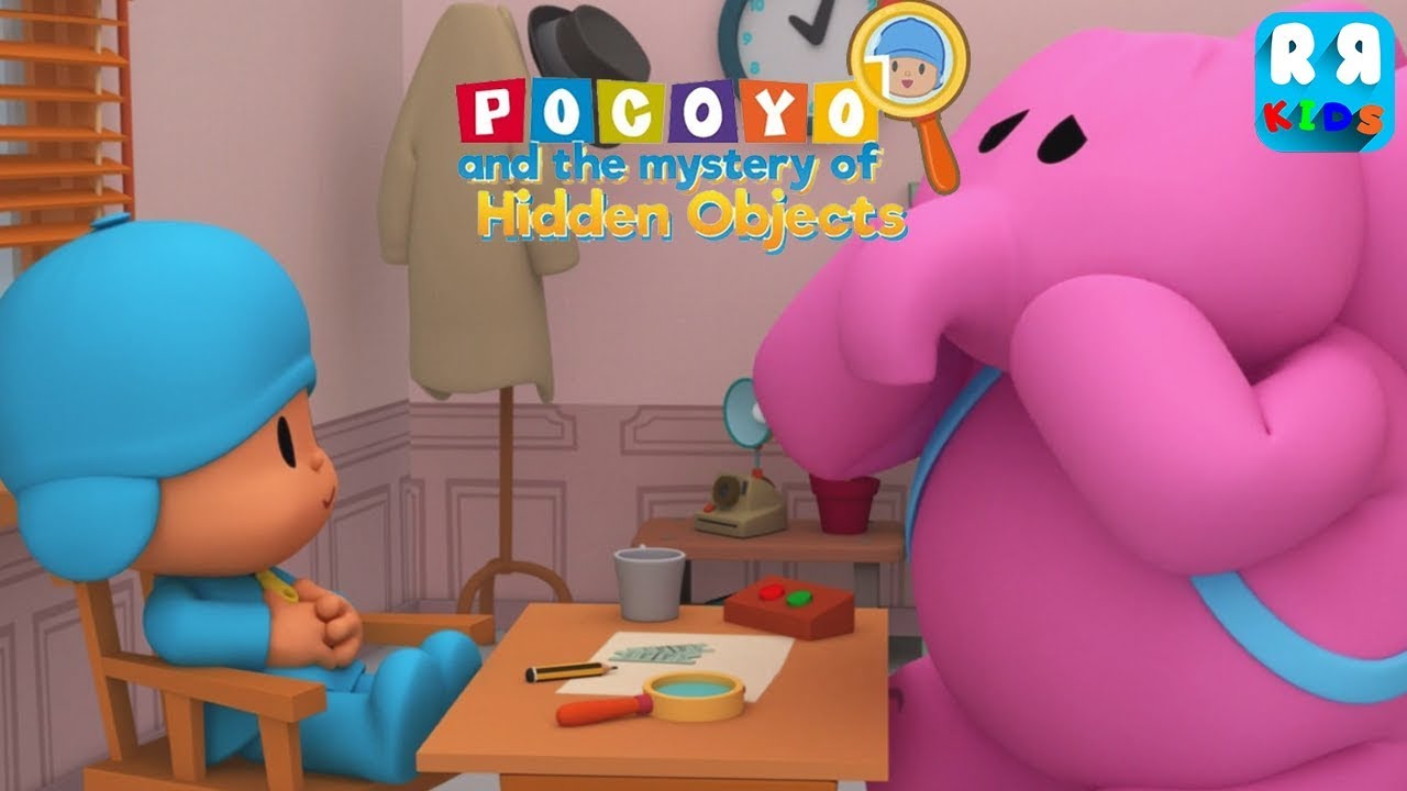 Fun Kids Play Puzzle Elly Lost Her Doll - Pocoyo and the Mystery of the Hidden Objects