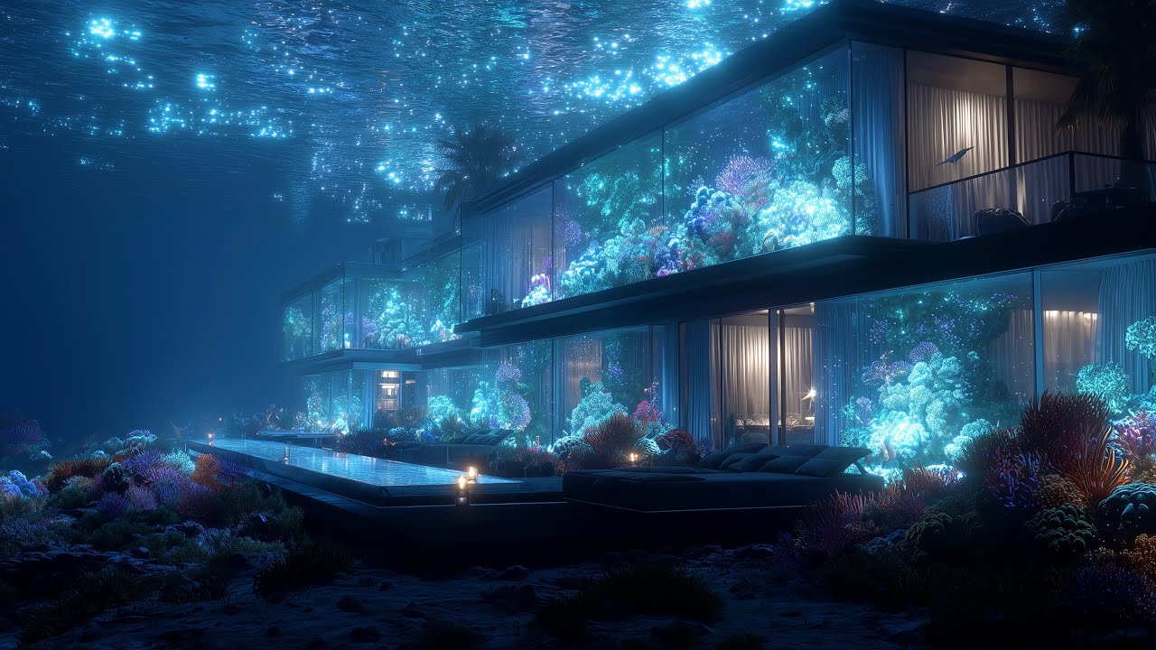 海の世界に包まれる大水槽ホテル｜Grand Aquarium Hotel Surrounded by the Ocean World