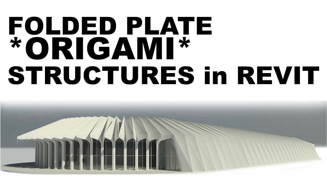 Folded Plate Stuctures in Revit Turorial