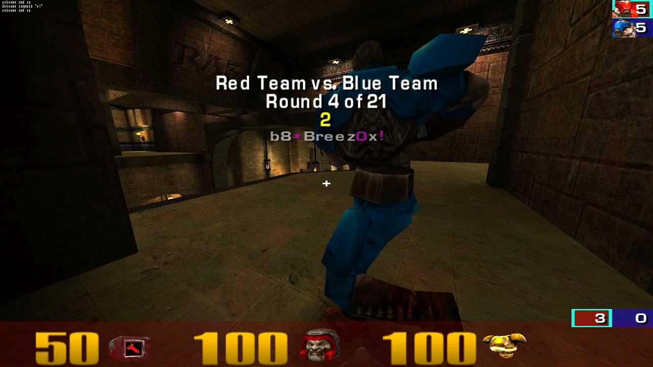 Quake 3 RA3: Rocket Arena 3 inc vs b8 ra3map3