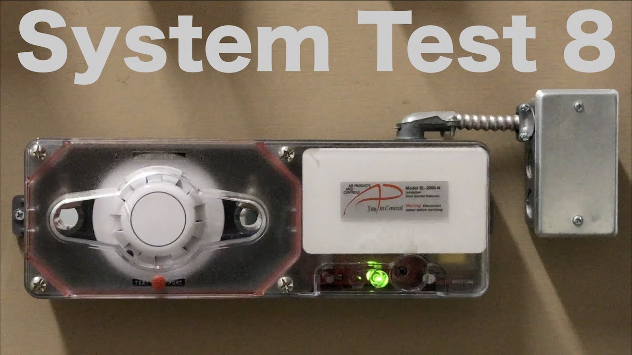 ADT Unimode 10UD System Test 8: Duct Detector