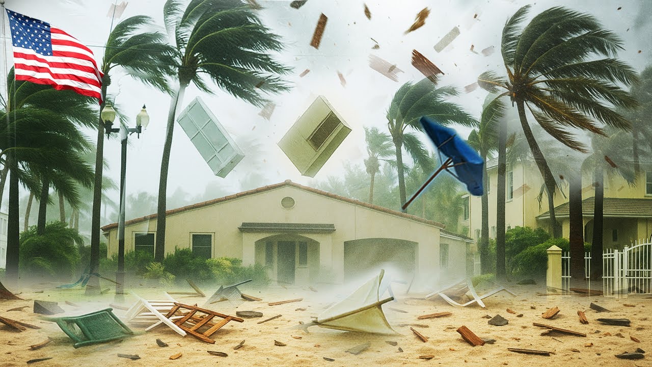 CHAOS in South Carolina ! MASSIVE Storms HIT Myrtle Beach  HOMES Damaged, POWER Outages ⚡