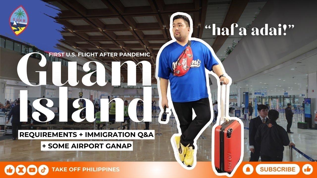 🏝️Off to GUAM🏝️ Travel Requirements, Immigration Q&A , and PAGSS Lounge NAIA 1 | Vlog 088