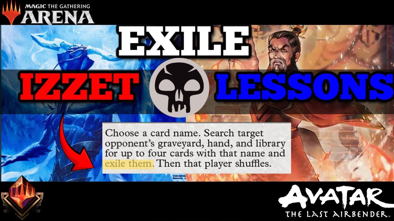 MONO BLACK EXILE EVERYTHING! | MTG Arena ATLA Deck