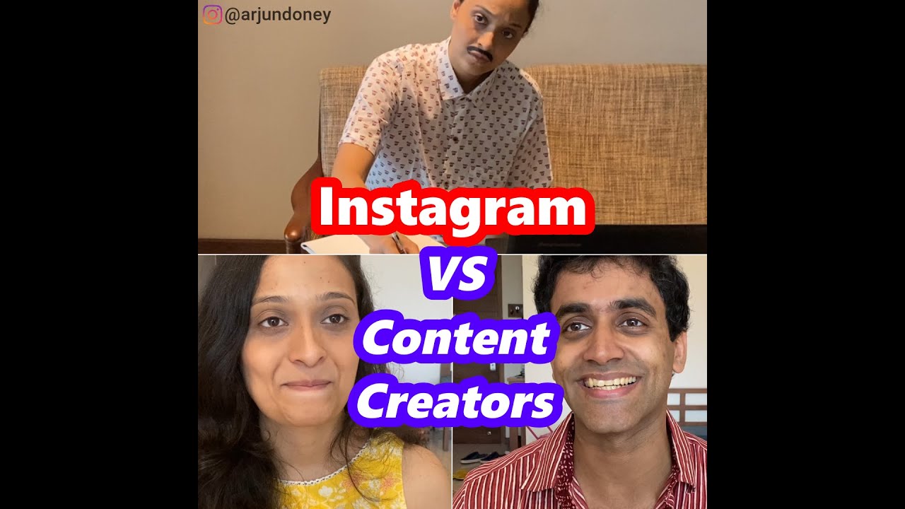 Instagram VS Content Creators
