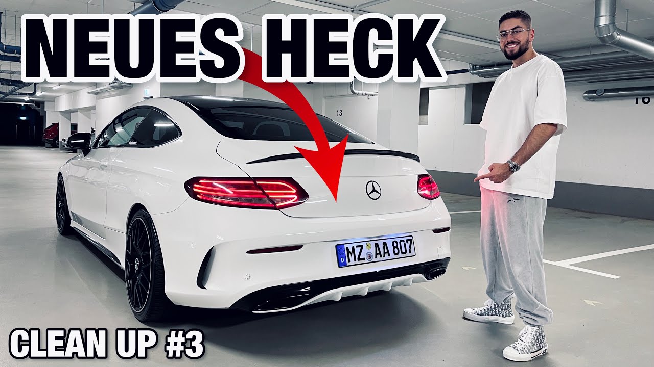 SCHÖNSTES HECK für mein C COUPÉ | ENDLICH eine GARAGE | CLEAN UP #3 FINALE