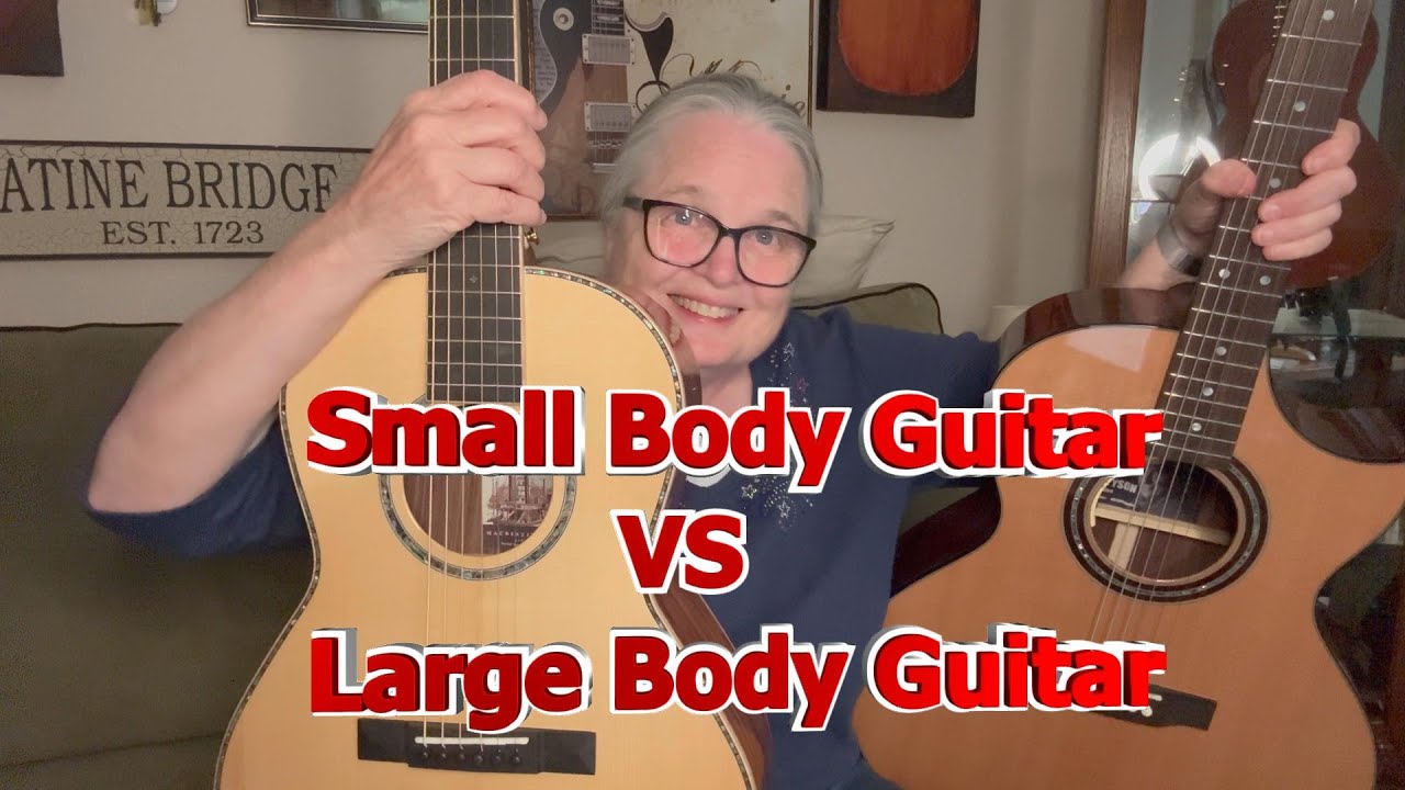 Which Do You Prefer?  Large or Small Body Guitar?  MacKenzie & Marr Comparison ** I AM SURPRISED