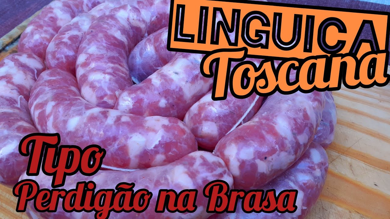 Linguiça Toscana - tipo Perdigão na Brasa | como fazer!