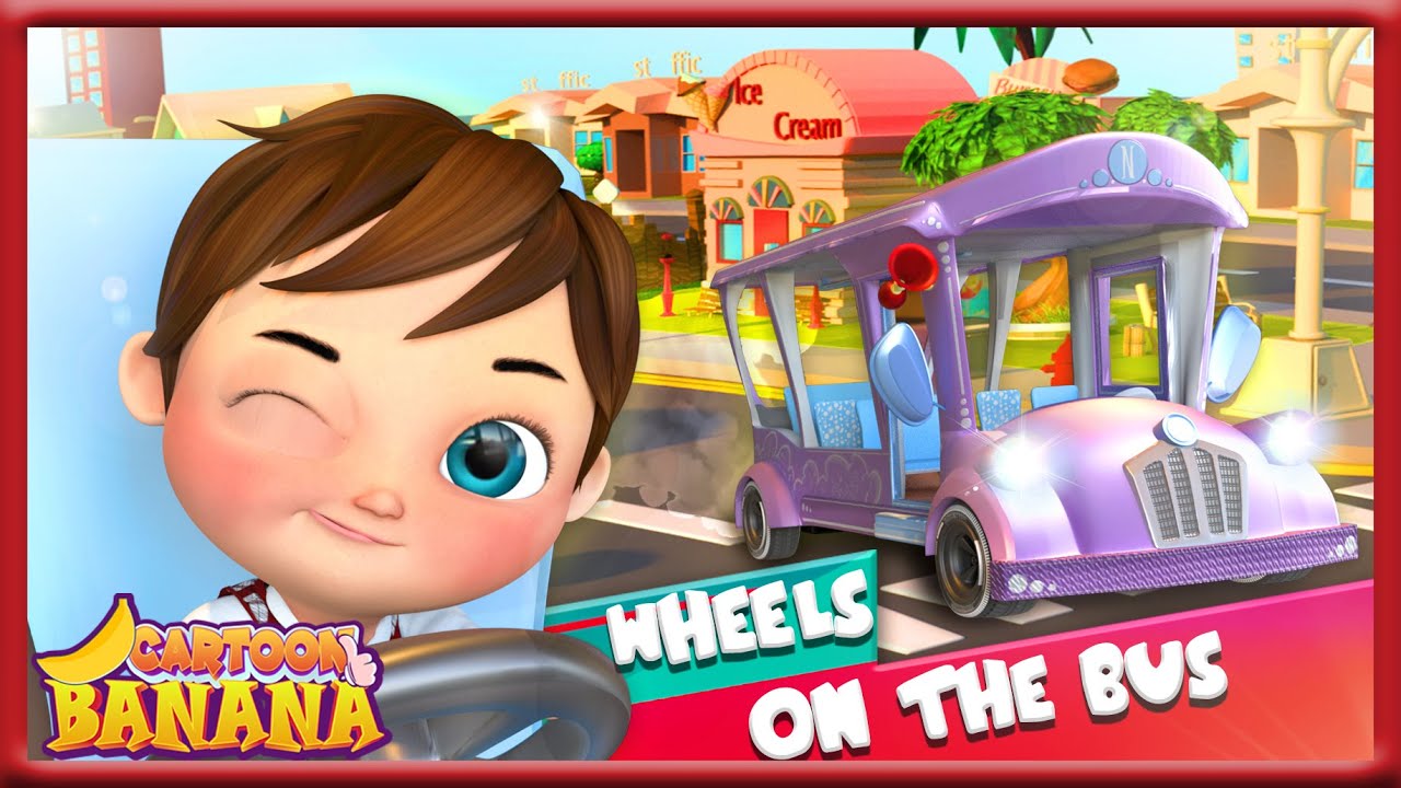 Les roues du bus tournent et tournent | plus de chansons pour enfants | Banana Cartoon LE Français