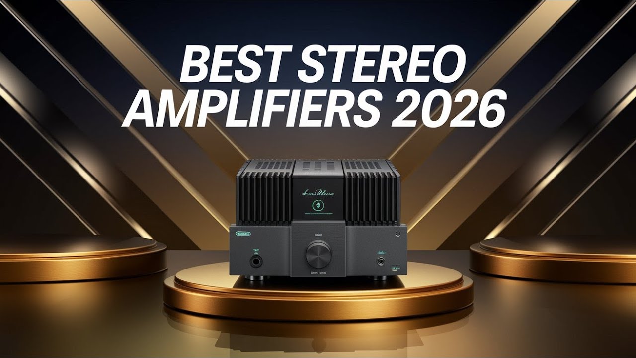 Top 5 Best Stereo Amplifiers 2026 - Ultimate Buying Guide!