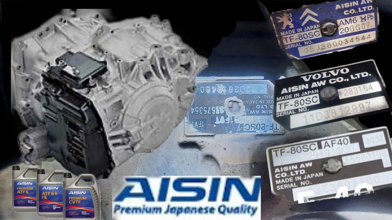Vidange boite de vitesse automatique AISIN TF-80SC,6F21,TF80SD,,TF81SC,AF21, AM6, AEL, AWF21, SU4