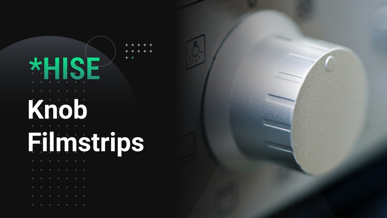 How to apply image filmstrips to knobs in HISE